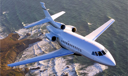 Exterior of Falcon 900 EX Easy