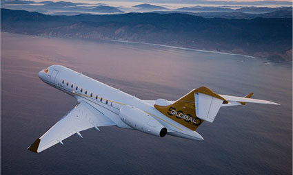 Exterior of Global 5000