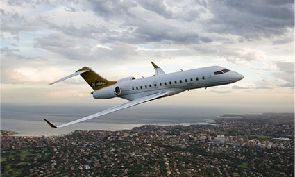 Exterior of Global 6000
