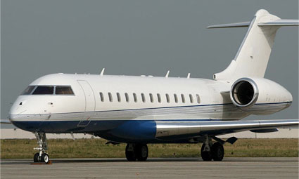 Exterior of Global Express