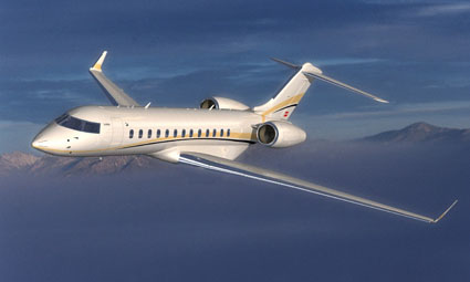 Exterior of Global Express