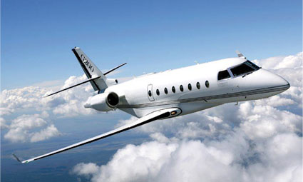 Exterior of Gulfstream G200