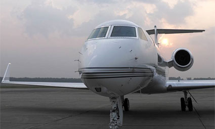 Exterior of Gulfstream G550