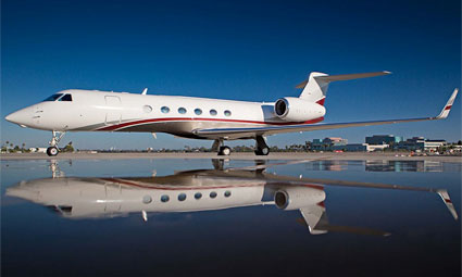 Exterior of Gulfstream V