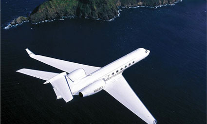 Exterior of Gulfstream V