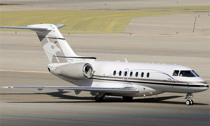 Exterior of Hawker 4000