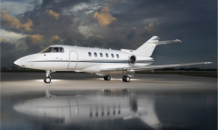 Exterior of Hawker 800 XP