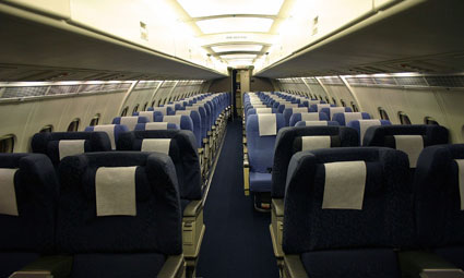 Interior of BAe 146-200