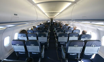 Interior of BAe 146-200