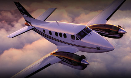 Exterior of King Air C90GTi