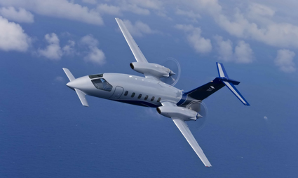 Exterior of Piaggio Avanti II