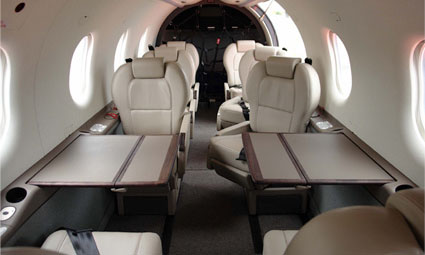 Interior of Pilatus PC-12