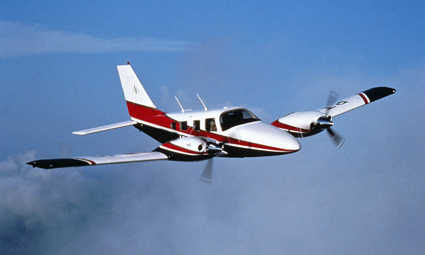 Exterior of Piper PA-34 Seneca