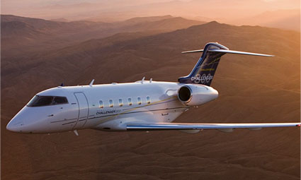Exterior of Challenger 300