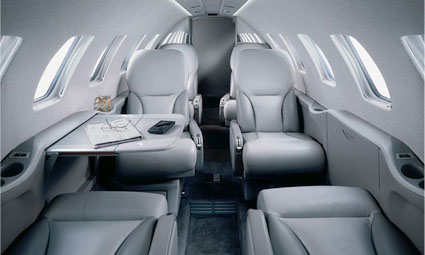 Interior of Citation Bravo