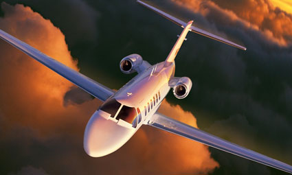 Exterior of Citation CJ2