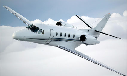 Exterior of Cessna Citation Excel