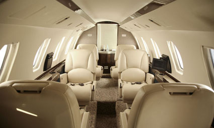 Interior of Citation III