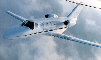 Exterior of Citation Jet (CJ)