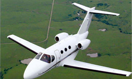 Exterior of Citation Mustang