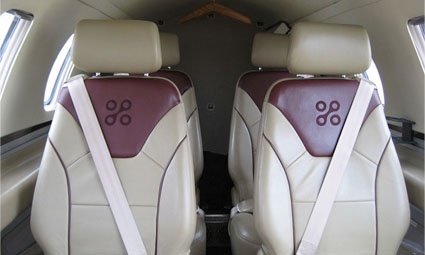 Interior of Eclipse 500